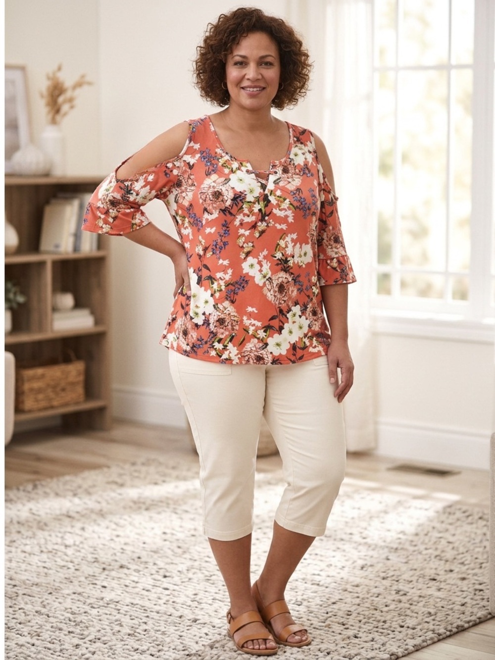 Venus Cold Shoulder Tunic